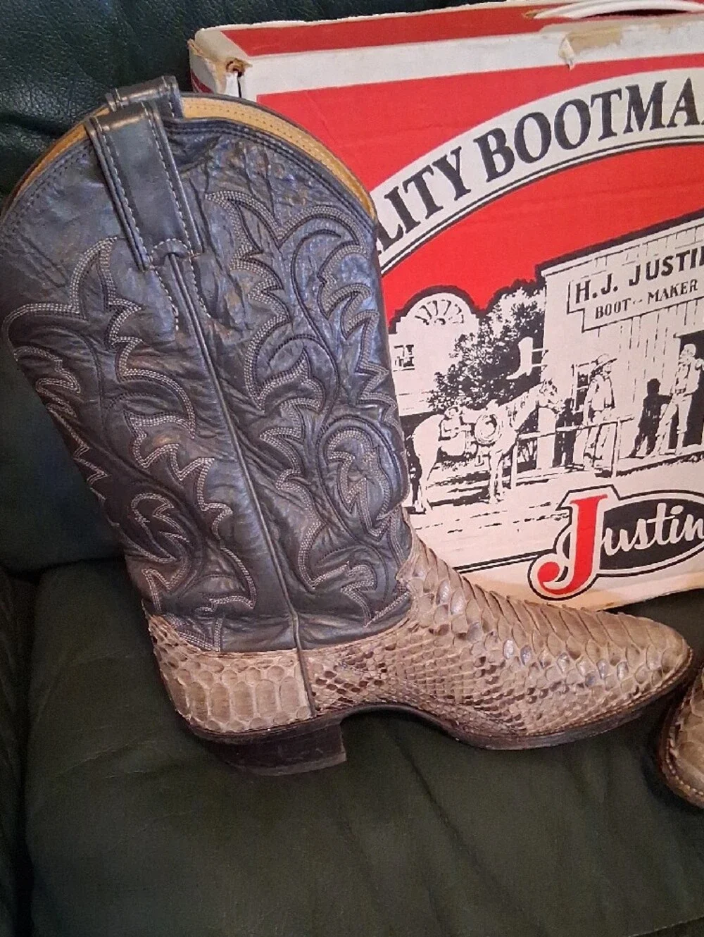Justin Boots vintage 90